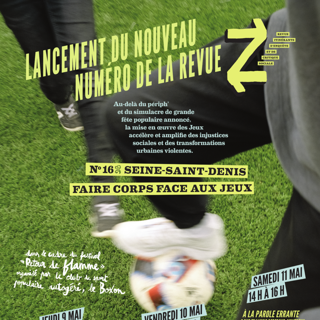 Z n°16 Seine-Saint-Denis : un lancement, plusieurs moments pour nous retrouver !